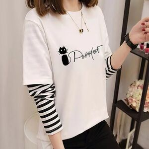 New Purrfect Cat Graphic Tee